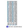Wojskowe 2000 Tablice rejestracyjne 1:35
