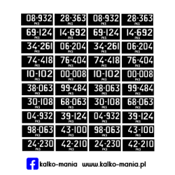 PKS 1950-1956 Tablice...