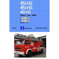 star 200 drabina  straż...