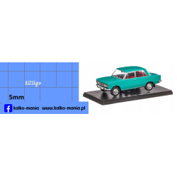 fiat 125p logo kalkomania 1:24
