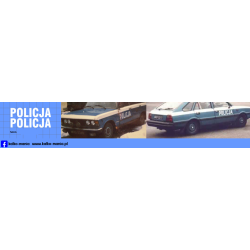 policja logo fiat 125p...