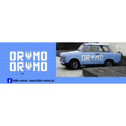 trabant ormo kalkomania 1:24