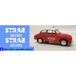 straz syrena 105 kalkomania...