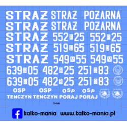 straz zestaw nowy...