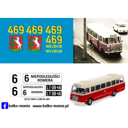 jelcz mex lublin kalkomania...