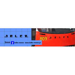 jelcz pr logo kalkomania 1:43