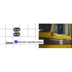 star pkp logo kalkomania 1:43