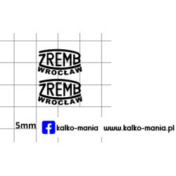 zremb wroclaw kalkomania 1:43