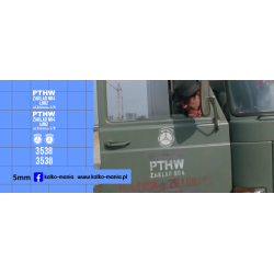 star pthw lodz kalkomania 1:43