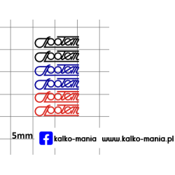 zuk spolem logo kalkomania...