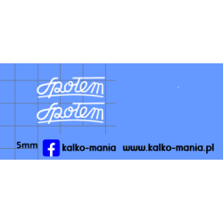 zuk spolem logo kalkomania...