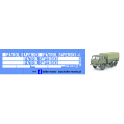 star 266 patrol saperski...