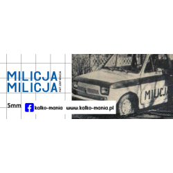 milicja fiat 126p...
