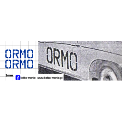 syrena ormo kalkomania 1:43