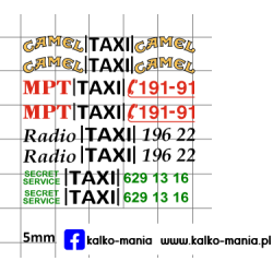 belka taxi camel mpt radio...