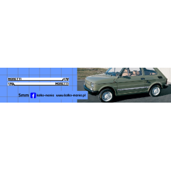 fiat 126 moretti kalkomania...