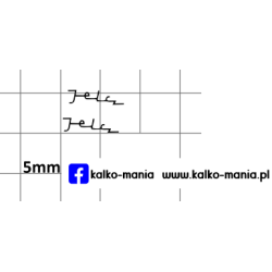 jelcz logo kalkomania 1:43