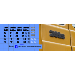 star 244 244rs logo...