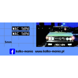 tablice polonez 1500 mis...