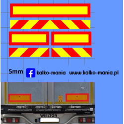 tir tablica naczepa gabaryt...