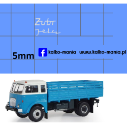 zubr a80 logo kalkomania 1:43