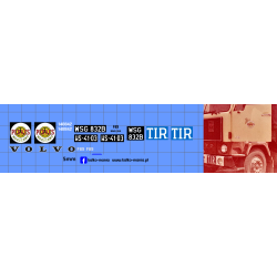 pekaes volvo f89 kalkomania...