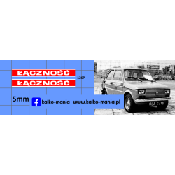 fiat 126p lacznosc...