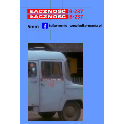 nysa lacznosc kalkomania 1:43