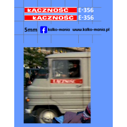 zuk lacznosc kalkomania 1:43