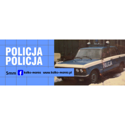 fiat 125p policja...