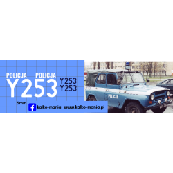 uaz 469 policja y253...
