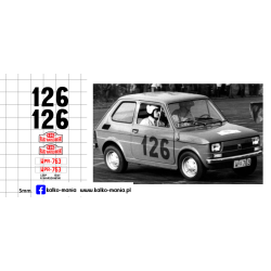 fiat 126p rajd warszawski...