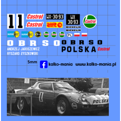 lancia stratos rajd polski...