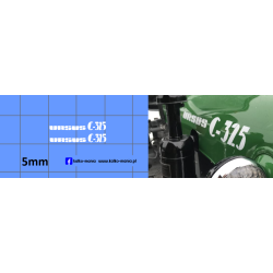 ursus c325 kalkomania 1:43