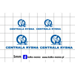 centrala rybna kalkomania 1:43