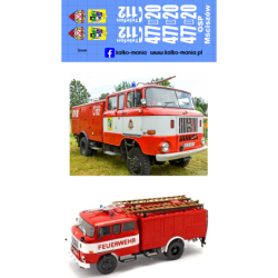 ifa w50 straz osp msciszow...