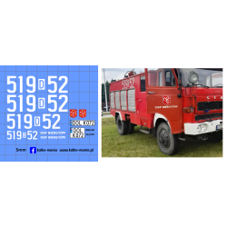 jelcz 005 star straż osp...