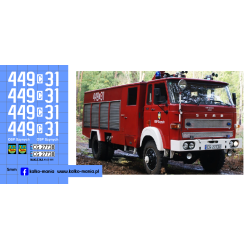 jelcz 005 star straż osp...