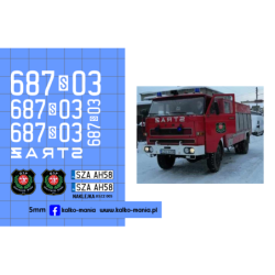 jelcz 005 star straż osp...