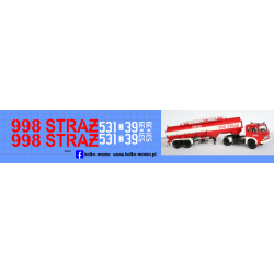 jelcz straz naczepa...