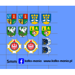 straz osp miejswosci herby...