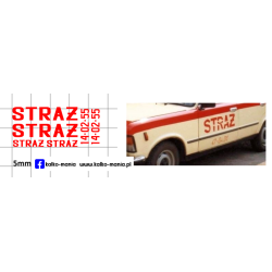 straz pożarna fiat 125p...