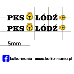 autosan pks lodz kalkomania...
