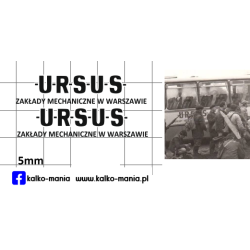 autosan zm ursus kalkomania...