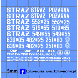 stra¿ zestaw nowy...