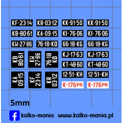 tablice 1956 krakowskie...