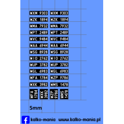tablice 1976 warszawskie...