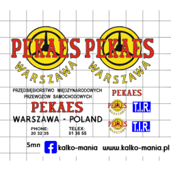 pekaes naczepa volvo fiat...