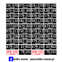 Warszawa 1950-1956 Tablice...