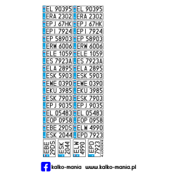 Łódzkie 2000 Tablice...